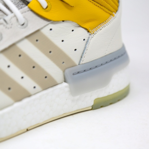 adidas Rivalry RM Basketball White Yellow Boost - Picture 7 of 7